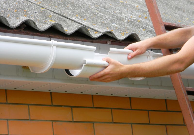 Plastic Gutter Repair detail